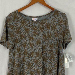 Lularoe Disney Mickey Mouse Dress Carly Medium